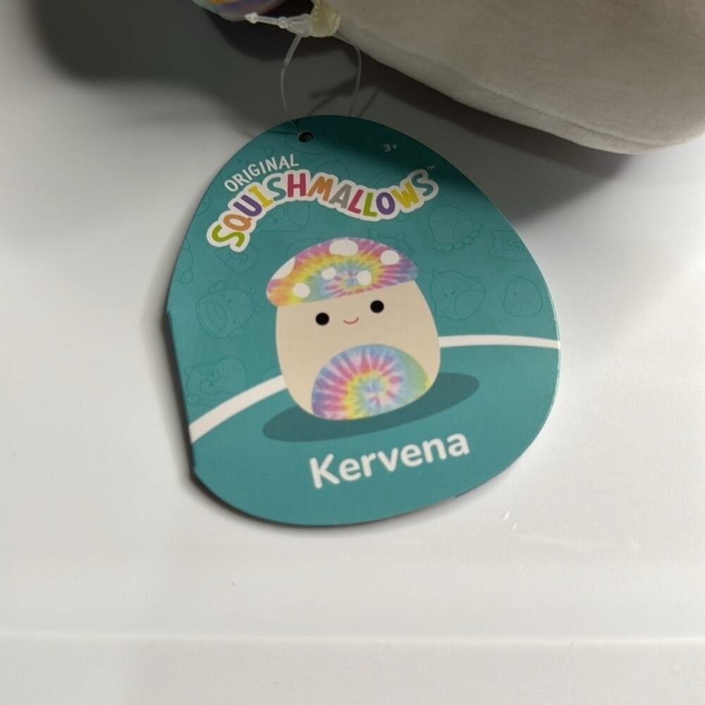 NWT 5" Kervena the Rainbow Mushroom Squishmallow - Picture 4 of 4